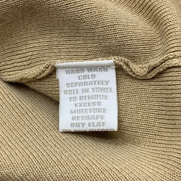 🎉Charter Club Tan Long Sleeve Collared Top🎉 - Picture 5 of 5